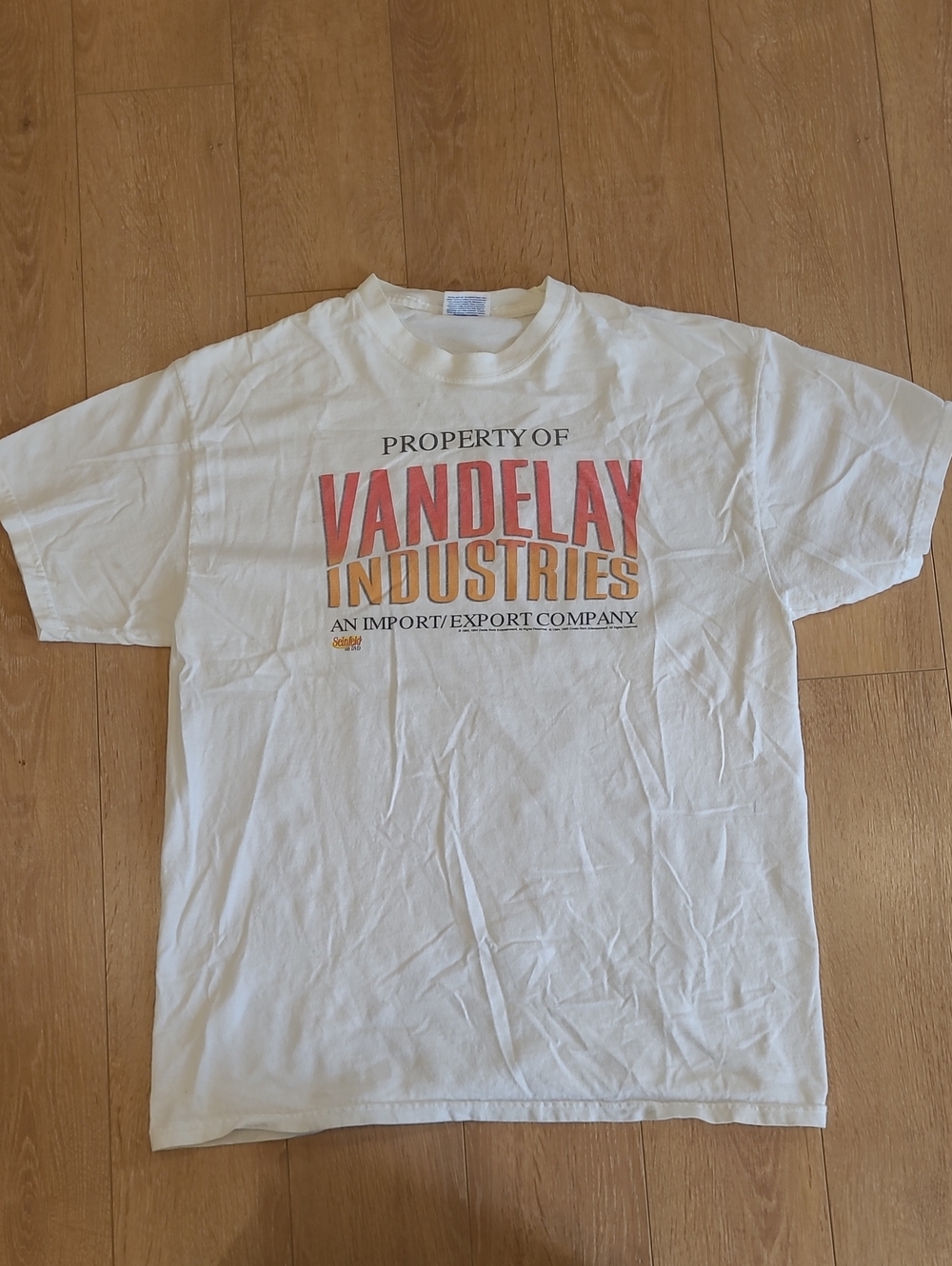 Y2K Seinfeld Hanes Vandelay Industries Promo T-Shirt